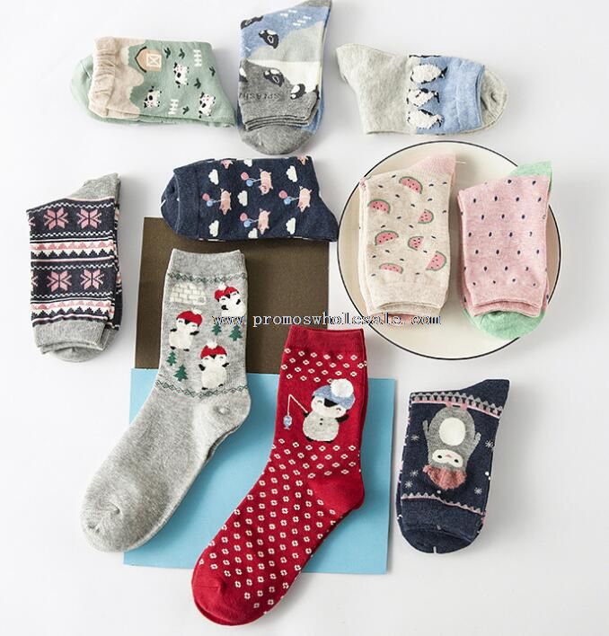 autumn and winter women cotton socks