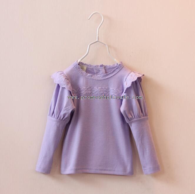 Kids long sleeve plain t shirt