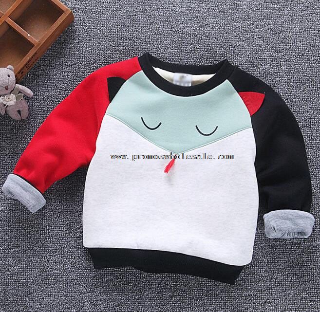 kids warm long sleeve shirt