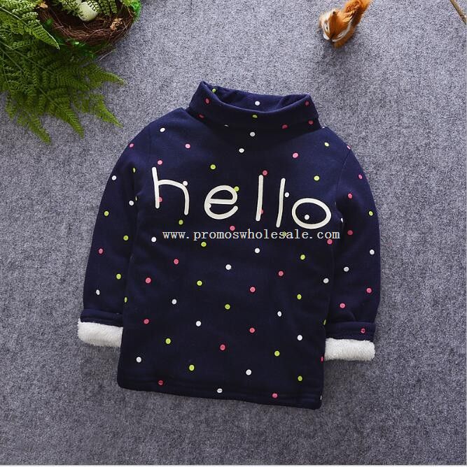 long sleeve cotton dots priting casaul shirt