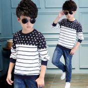 Korejský styl baby boy košile images