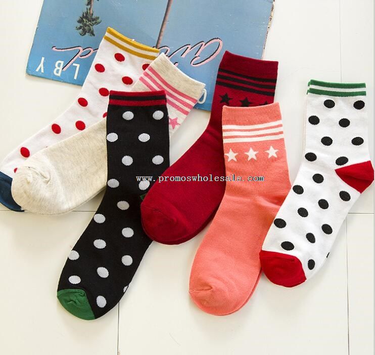 vinter kvinder bomuld sokker
