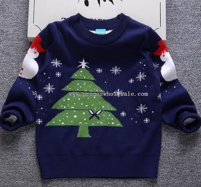 roztomilý vzor pletený vánoční svetry