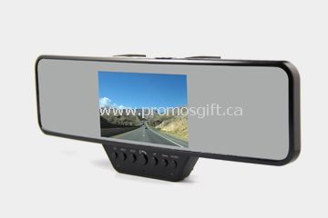 Dual Bluetooth lente rearveiw espelho carro dvr