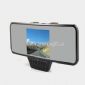 Dual-Objektiv Bluetooth Rearveiw Spiegel Auto dvr small picture
