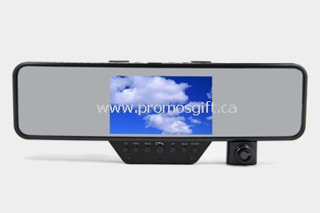 4.3 inch Screen 1080P Bluetooth rearview mirror car dvr