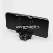 4.3 inch HD TFT dual lens rearview mirror car dvr images