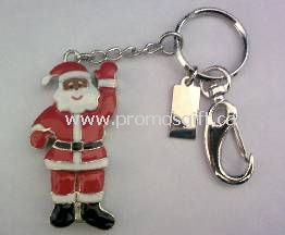 Natal usb flash drive com chaveiro