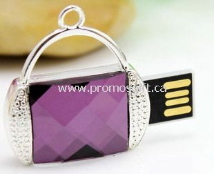 Disco usb di cristallo