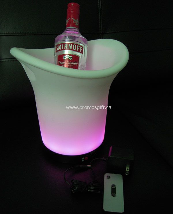 flashing Led ice bucket