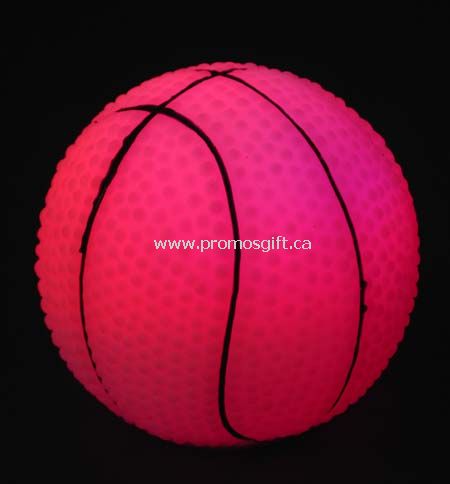 Baloncesto de vinilo de parpadeo del LED