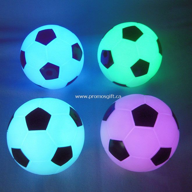 Blinkende LED vinyl fodbold