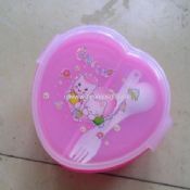 Heart shape Plastic Lunch Box images