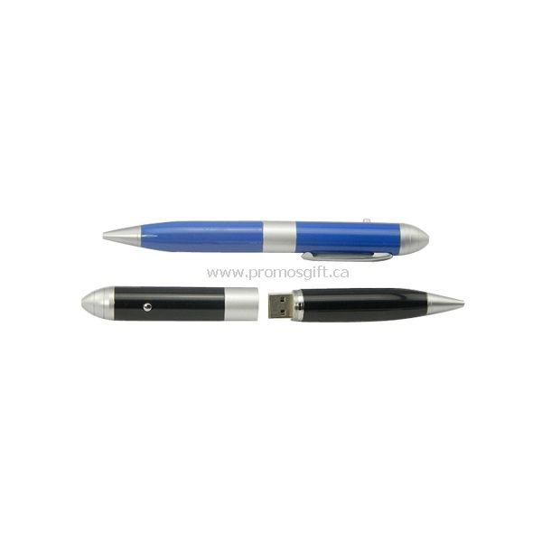 USB laser roşu mingea pen