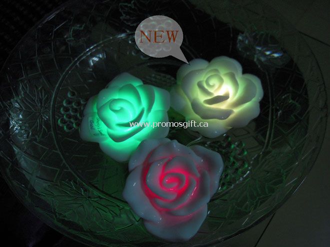 Flashing LED rose