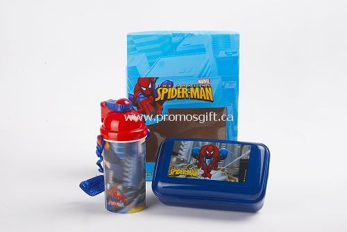 Plastic Lunch Box With Water Bottle