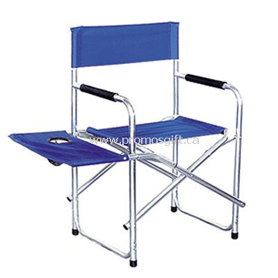 Folding chair with cup holder