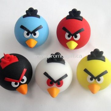 Silicone Angry Bird USB Disk