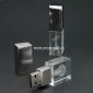 Laser 3D logo Crystal USB Flash Drive small picture