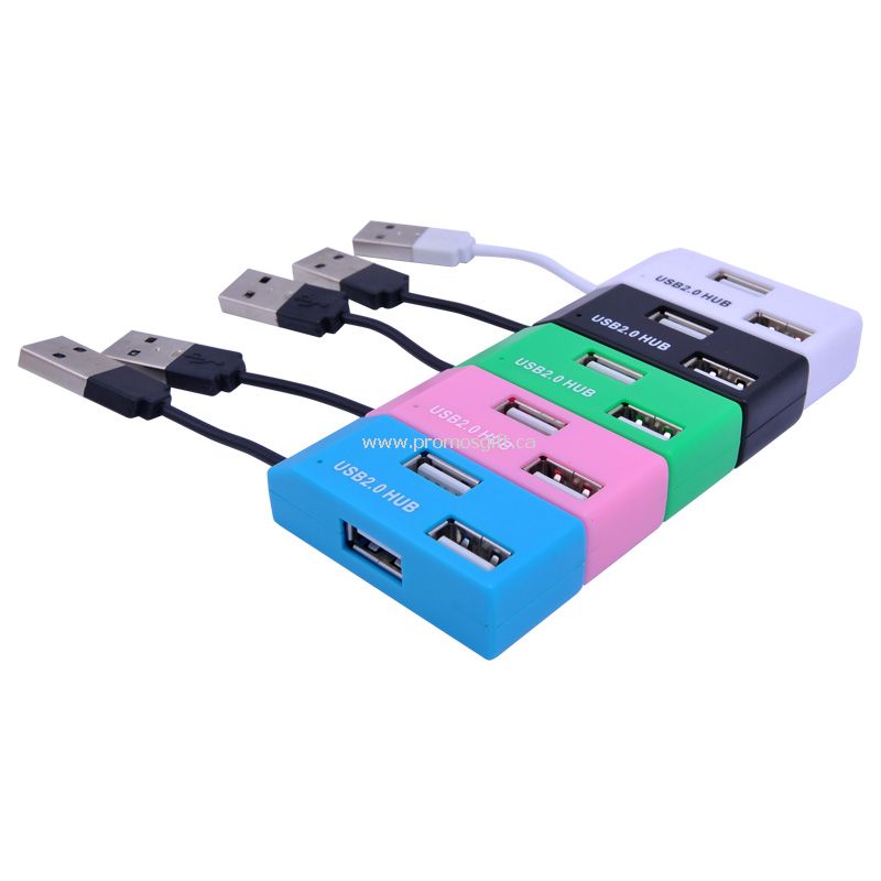 Concentradores USB 2,0 de 4 puertos