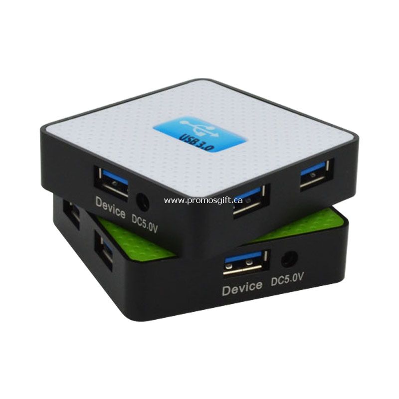 USB 3.0 HUB with 4 port hub with aluminium case