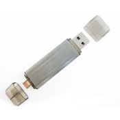 Sølvfarvet OTG USB Flash images
