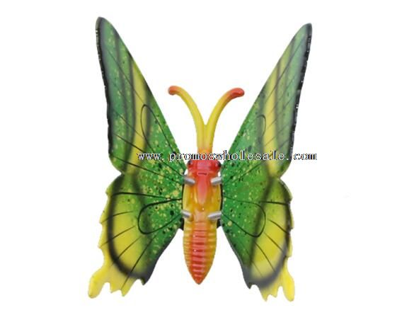 Imán de nevera de mariposa multicolor personalizado 3D