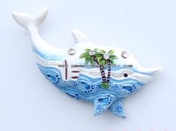 Animal shape fridge resin magnet