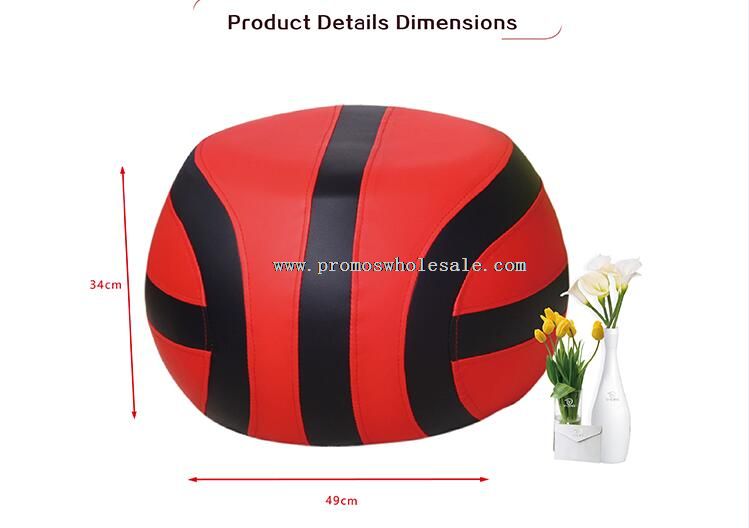 Kosárlabda alakú bőr bárszék