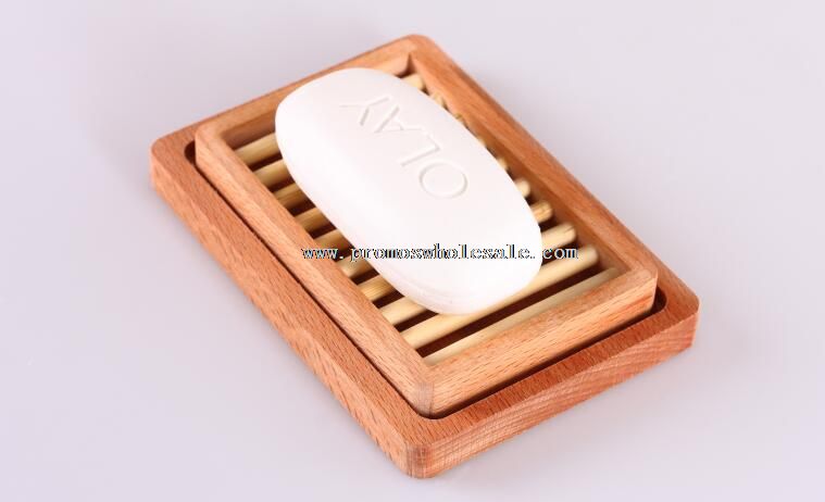 Beech soap holder