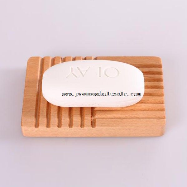 Beech soap holder