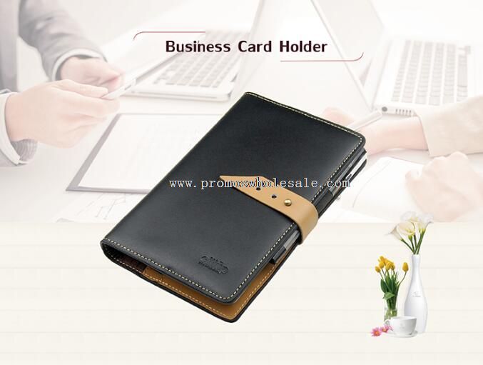 Business card holder and pen gift