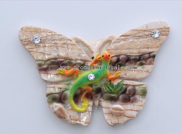 Imãs de geladeira de padrão bonito borboleta