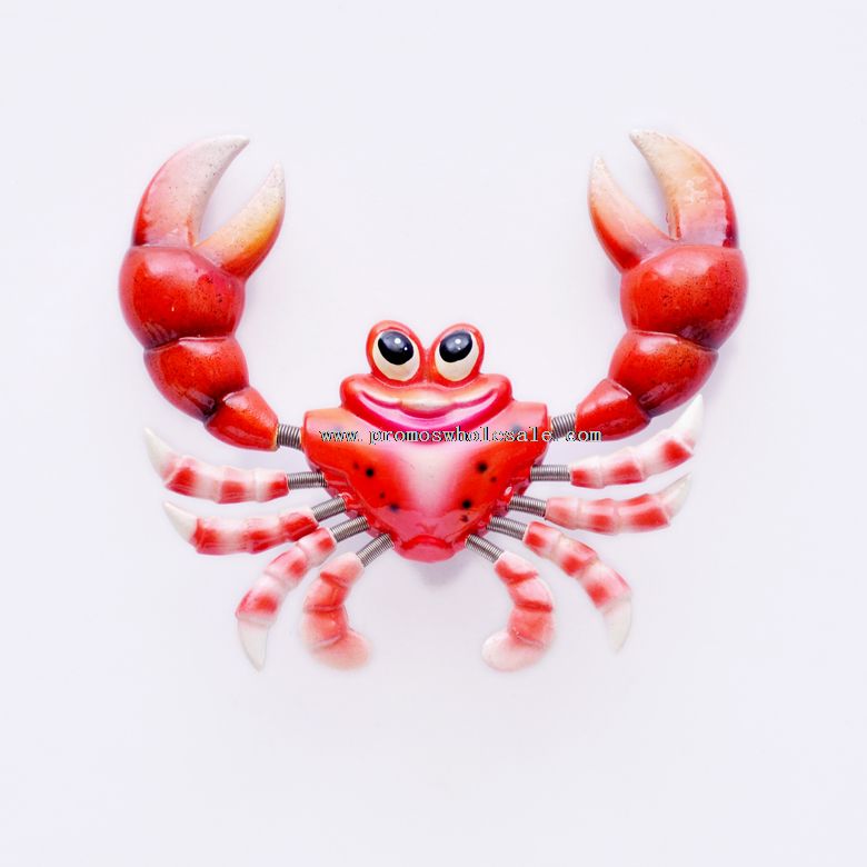 Crab shape  fridge magnet