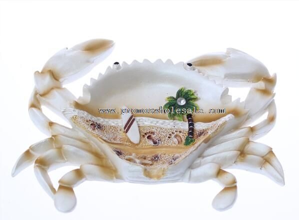 Crab shape ashtray