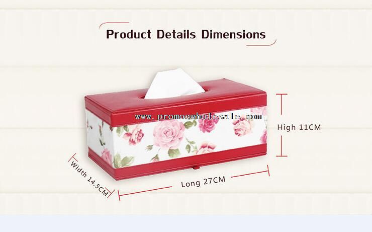 Custom LOGOcar tissue box cover