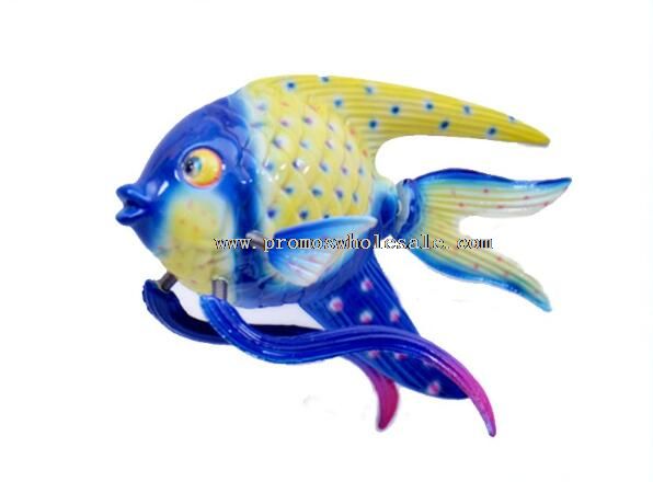 Aimant de réfrigérateur forme bobble mignon poisson