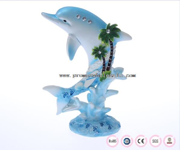 Dolphin shape home decoration