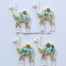 Forme de chameau funcy polyrésine décoratif aimants de réfrigérateur images