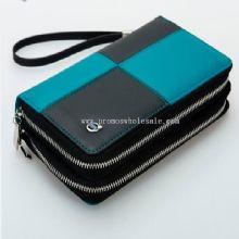 Clutch bag wallet with power bank images