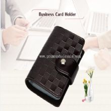 Leather cover name card holder images