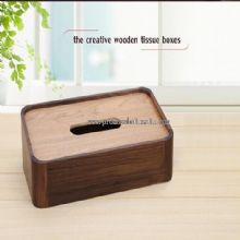 Wooden household tissue box images