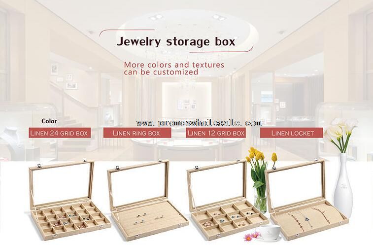 Fashion jewelry set box