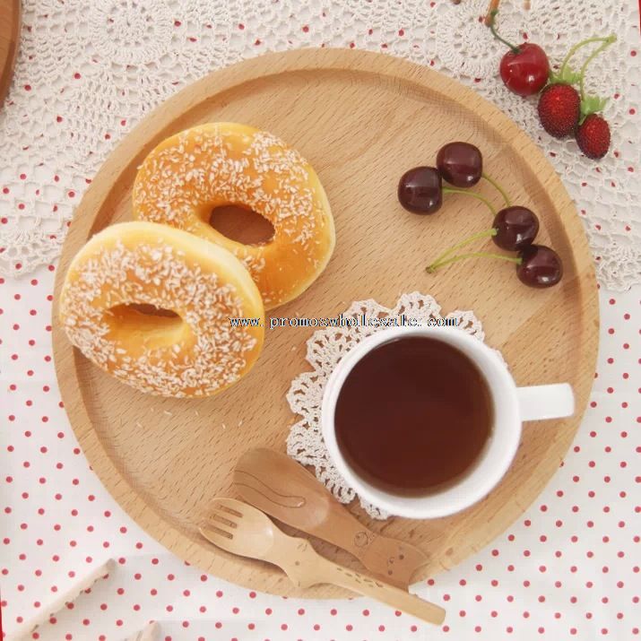Fashionable wooden tray
