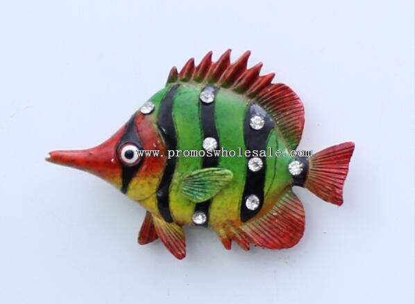 Fish shape customized fridge magnet