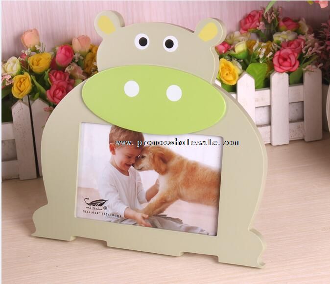 Funny wood photo frame