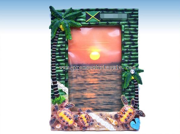 Handmade resin photo frame