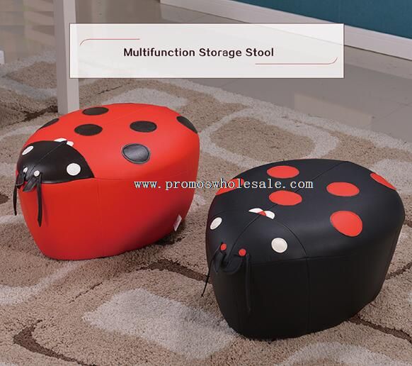 Leather animal shape stool