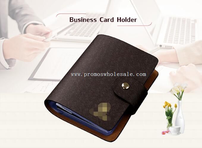 Leather credit card holder