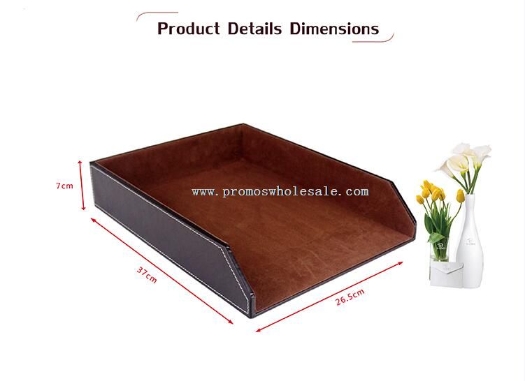 Leather file cabinet drawer dividers